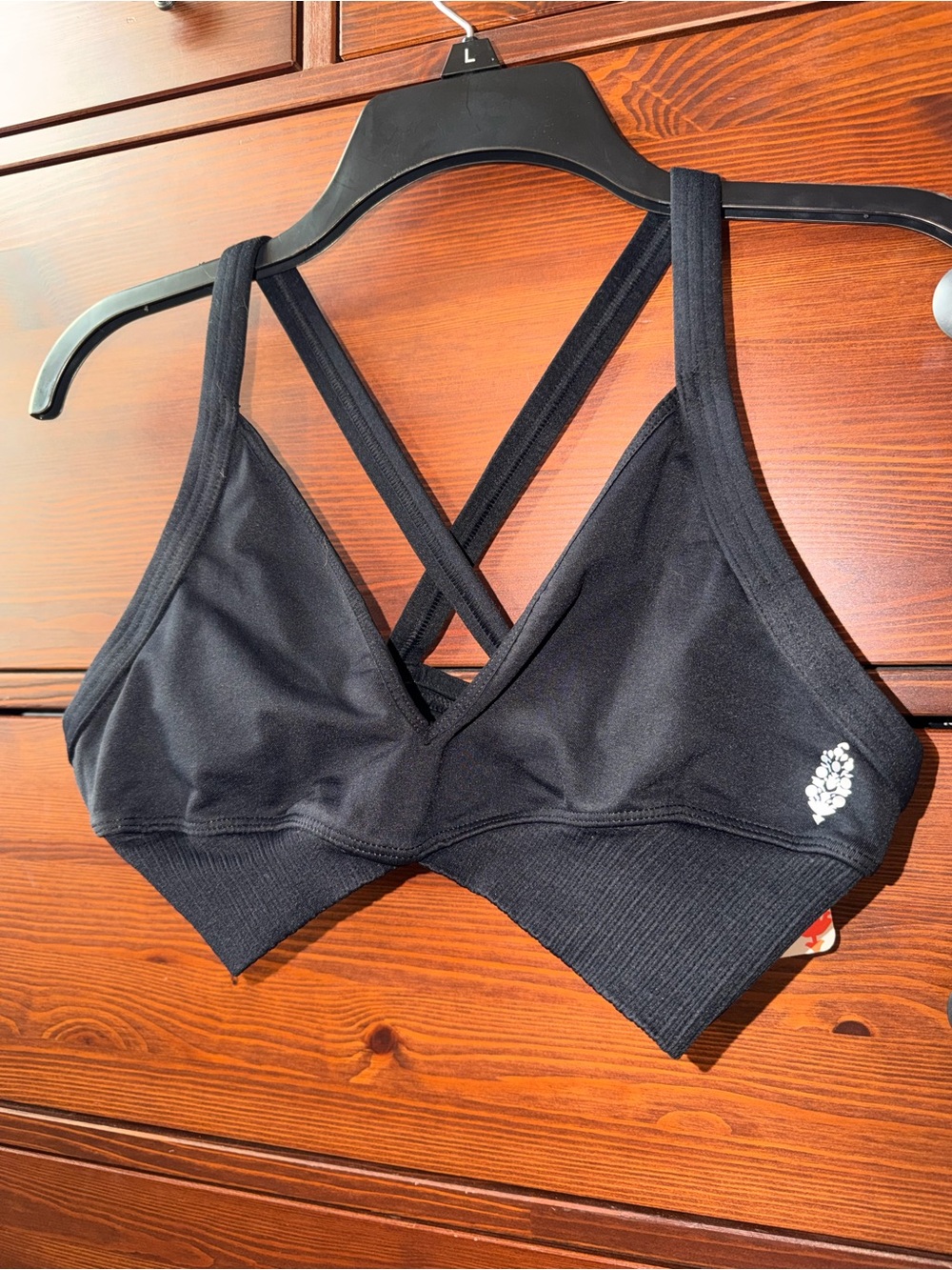 FP Movement by Free People NWT ($48.00) Good Karma Sports Bra - size M/L - Black